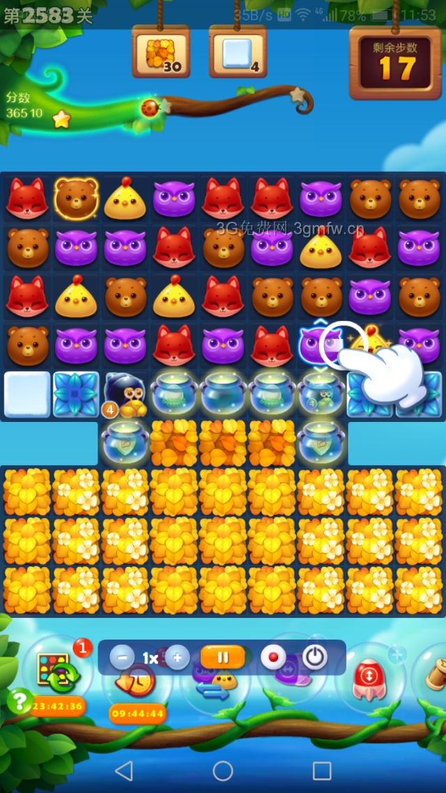 开心消消乐2583关攻略