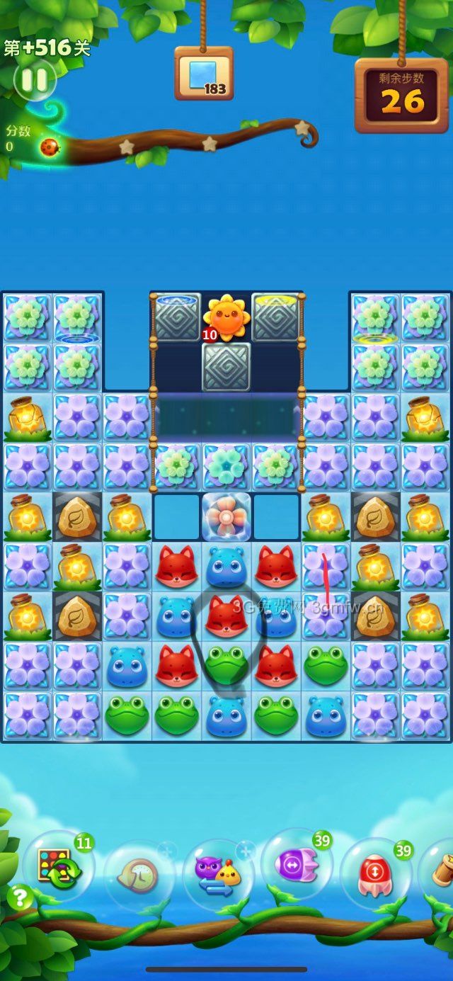 开心消消乐精英关516关怎么过