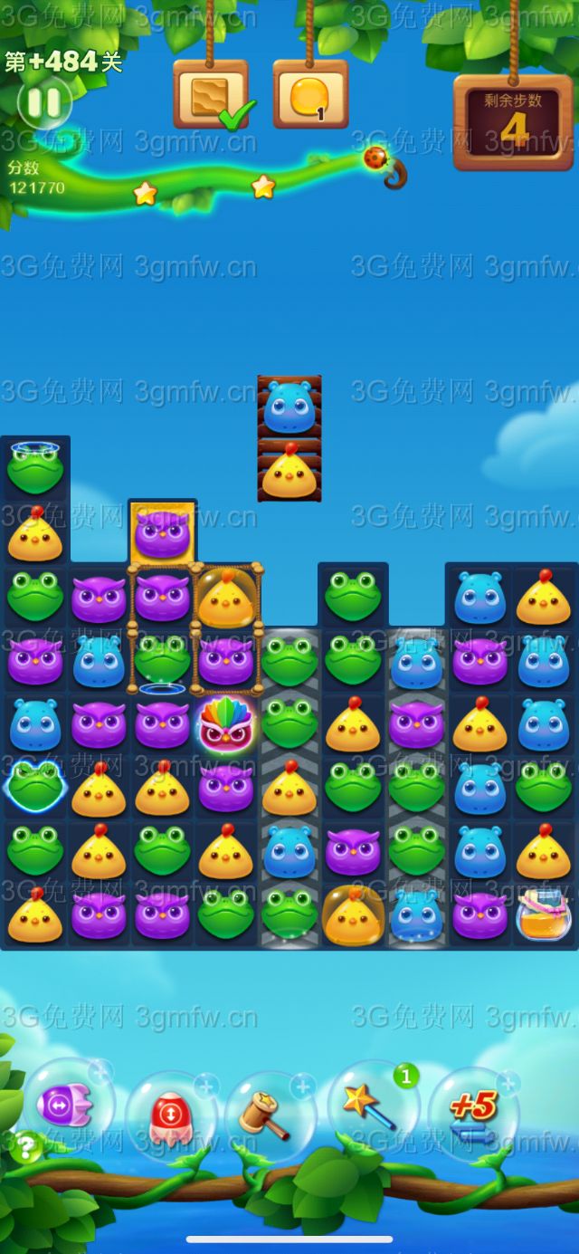 开心消消乐精英关484关怎么过