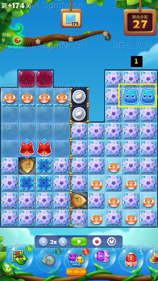 开心消消乐第+174关怎么打