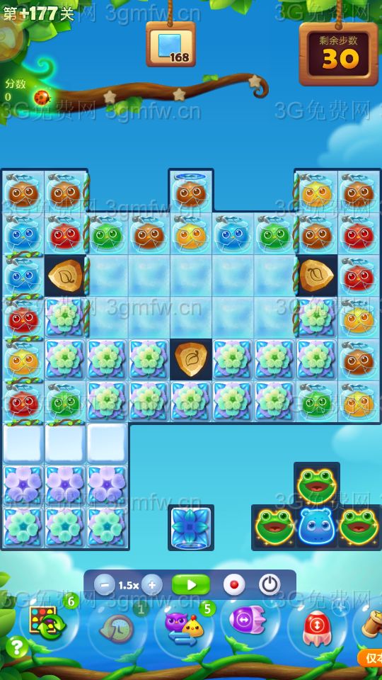 开心消消乐精英关177关怎么过