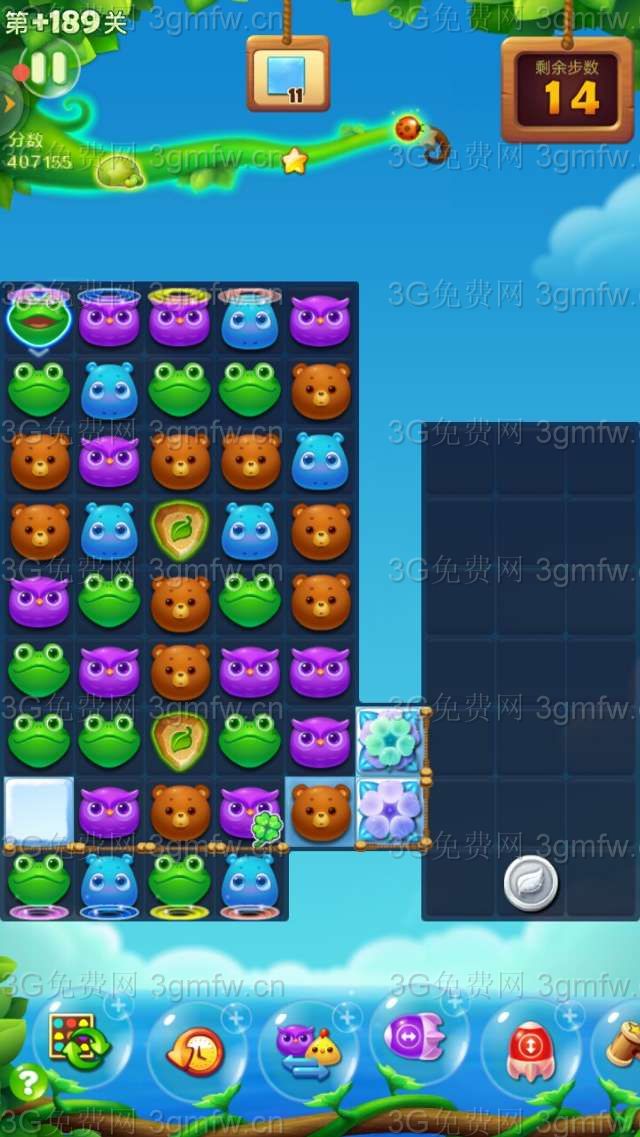 开心消消乐精英关189关怎么打
