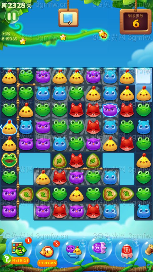 开心消消乐2328关攻略