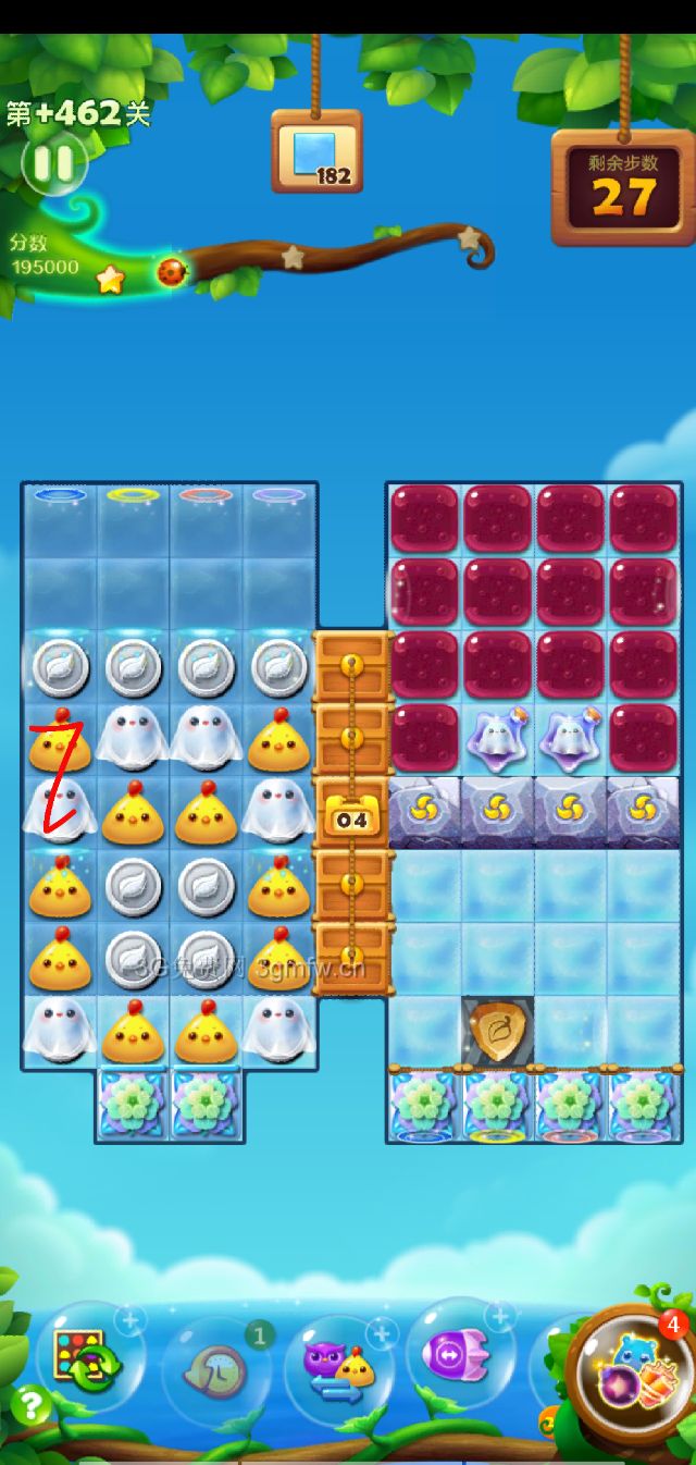 开心消消乐精英关462关怎么过