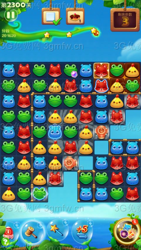 开心消消乐第2300关怎么过