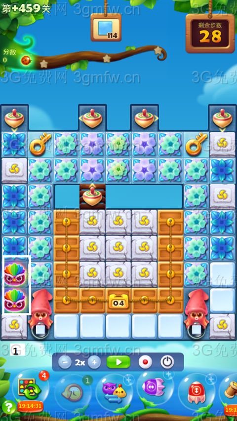 开心消消乐第+459关怎么打