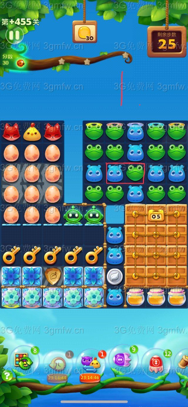 开心消消乐精英关455关怎么过