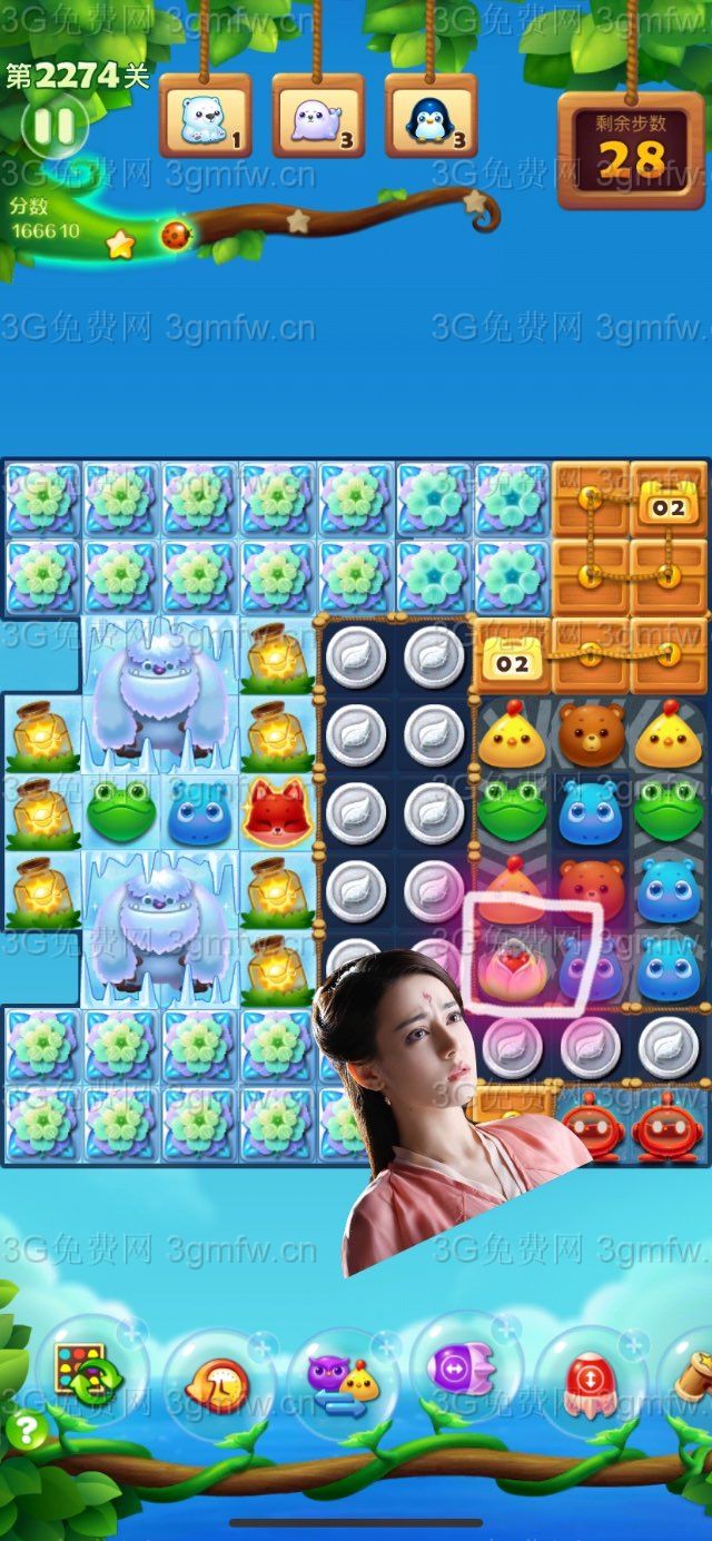开心消消乐2274关图文攻略