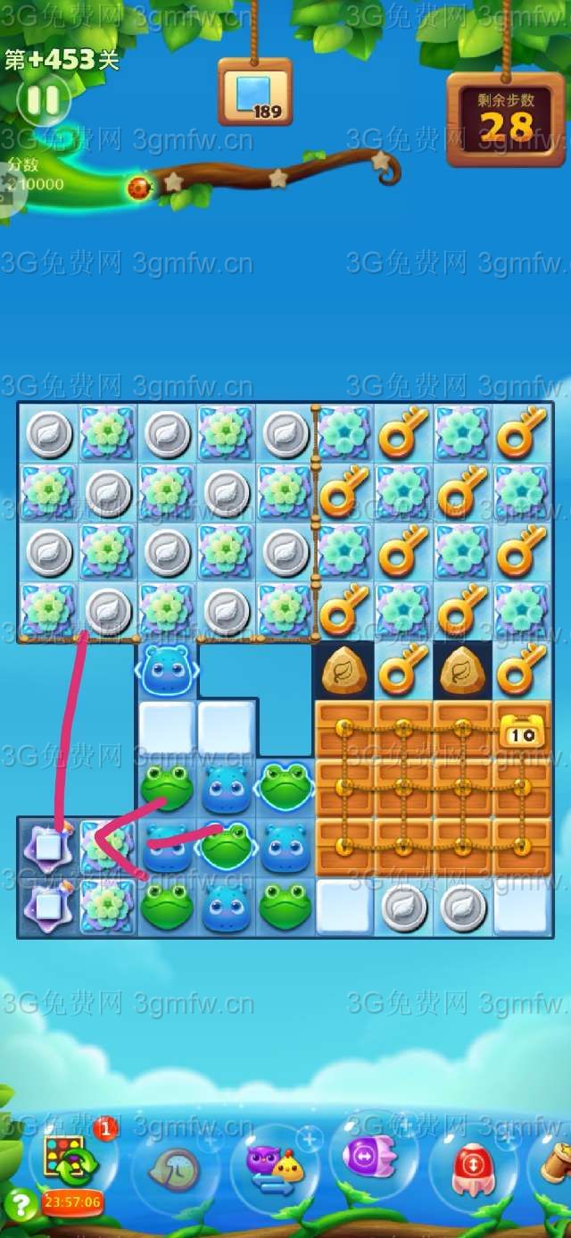 开心消消乐精英关453关怎么打