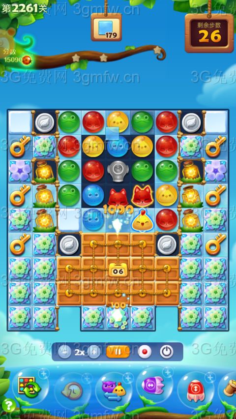 开心消消乐第2261关怎么打