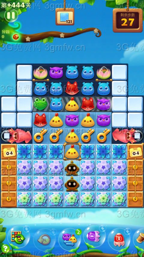 开心消消乐精英关444关怎么过