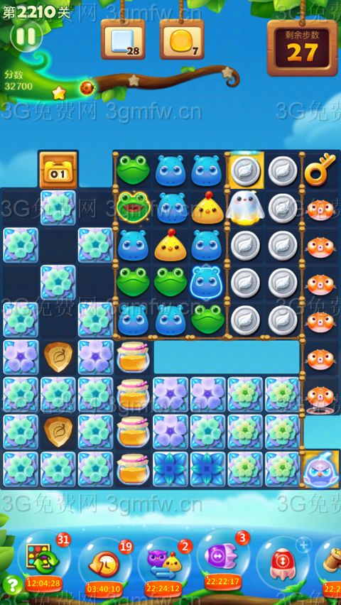 开心消消乐第2210关怎么打