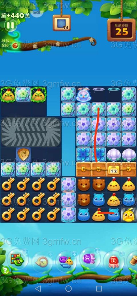 开心消消乐精英关440关怎么打