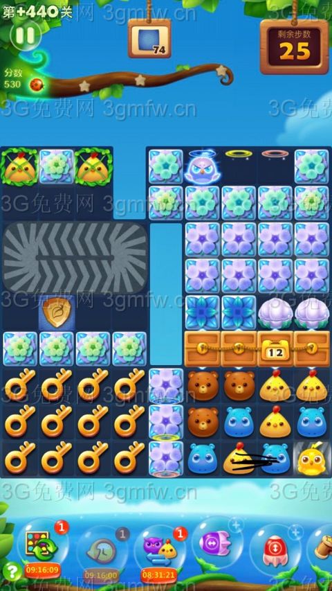 开心消消乐第+440关怎么打