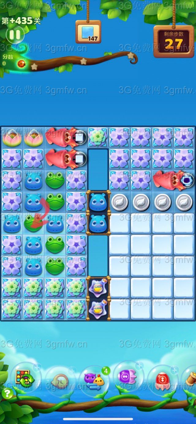 开心消消乐隐藏关438关怎么打