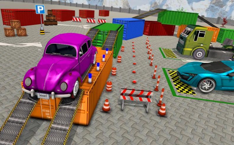 停车场和真正的主驾驶模拟器3D游戏1