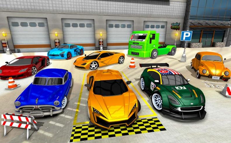 停车场和真正的主驾驶模拟器3D游戏2