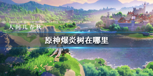 原神爆炎树所在地方一览