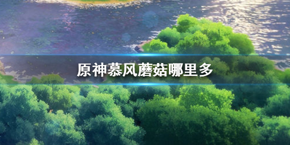 原神慕风蘑菇所在地点一览