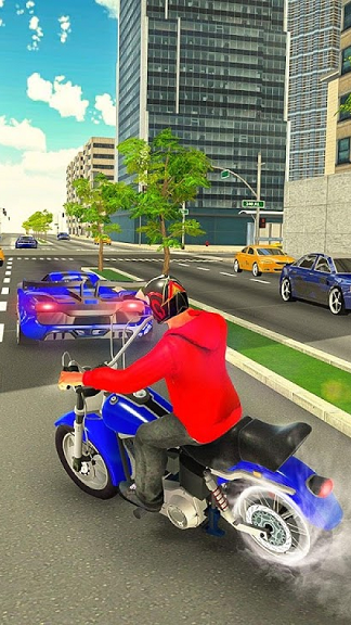 摩托车之城市加速游戏0