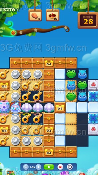 开心消消乐3276关图文攻略