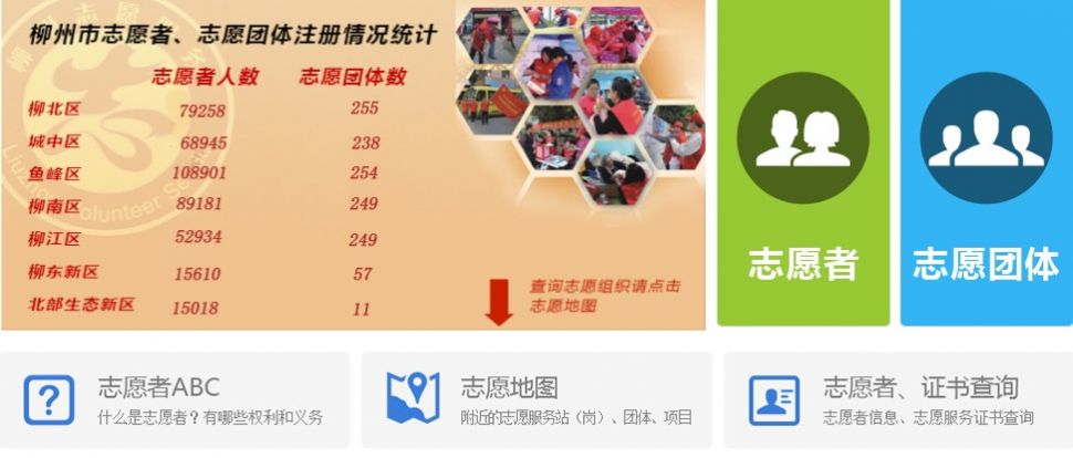 2020广西柳州服务网个人志愿者注册登录1