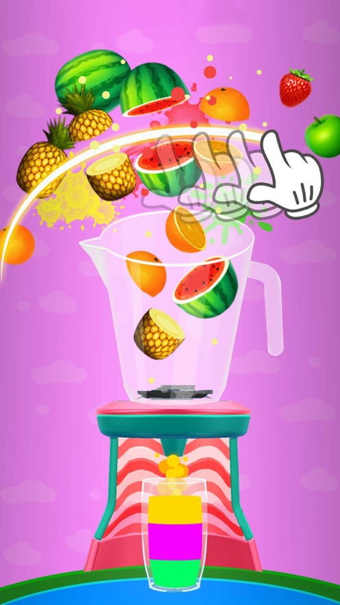 切水果榨果汁游戏2
