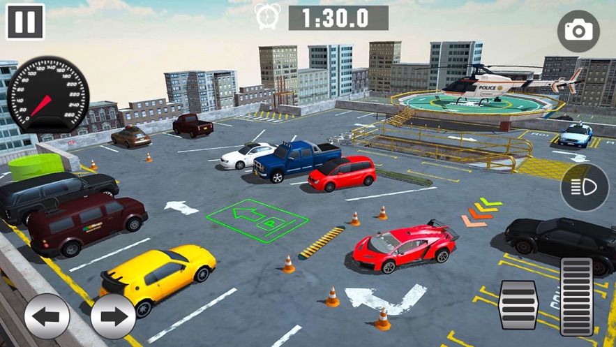 3D汽车停车处游戏0