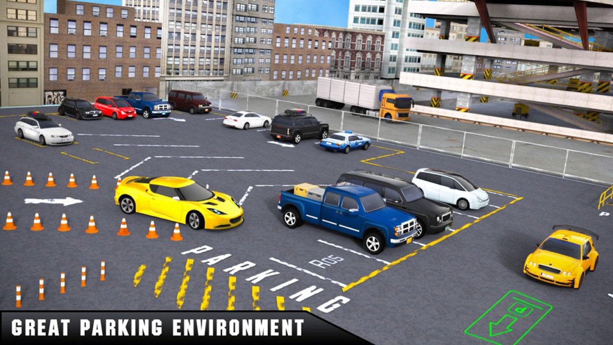 3D汽车停车处游戏2