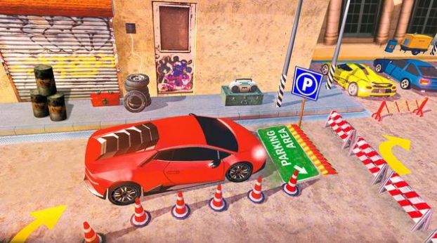 新车3D停车游戏1